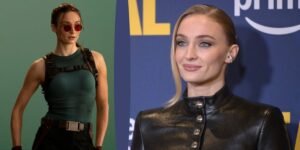 Read more about the article Sophie Turner Revealed as Lara Croft in Upcoming Tomb Raider Series First Look