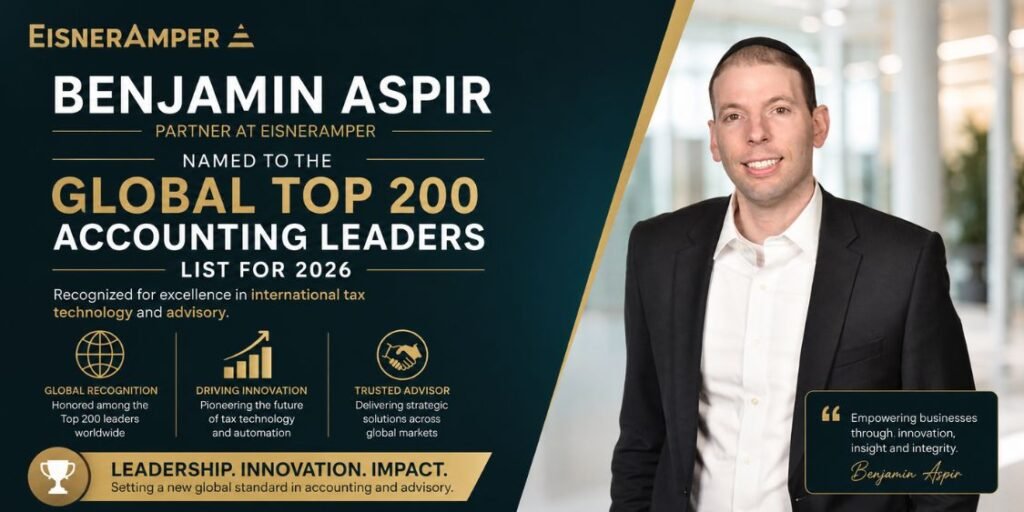 Read more about the article Benjamin Aspir Named Among Global Top 200 Accounting Leaders