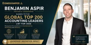 Read more about the article Benjamin Aspir Named Among Global Top 200 Accounting Leaders