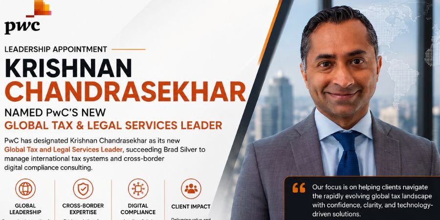You are currently viewing Krishnan Chandrasekhar PwC Global Tax Legal Role Sparks Global Shift