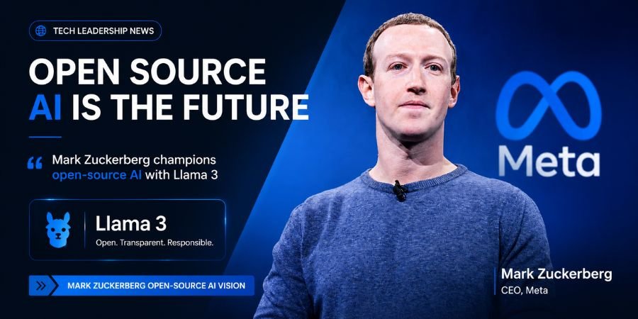 You are currently viewing Mark Zuckerberg Open-Source AI Vision Sparks Industry Shift