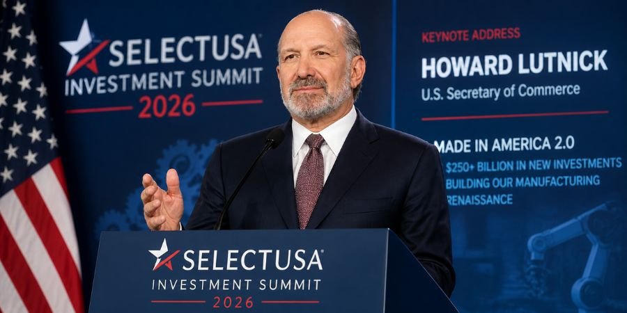 You are currently viewing howard lutnick selectusa 2026: $250B Investment Push Unveiled