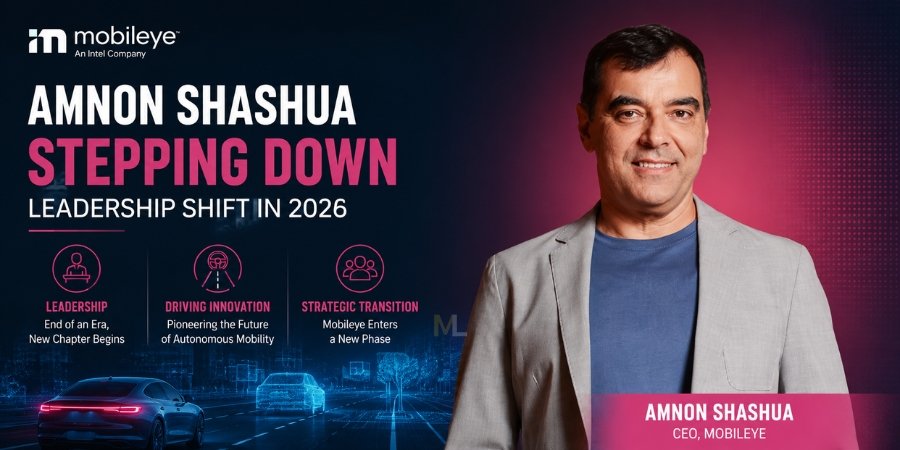 Amnon Shashua Mobileye CEO Stepping Down 2026 Leadership Shift