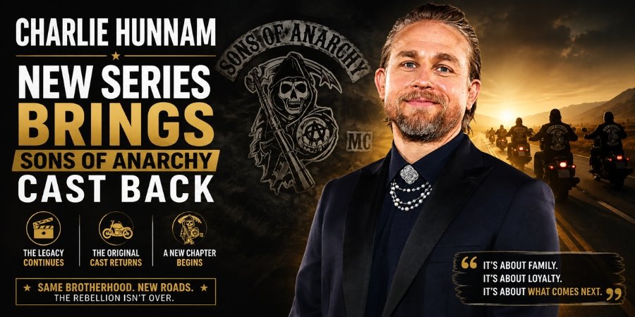 You are currently viewing Charlie Hunnam New Series Brings Sons of Anarchy Cast Back